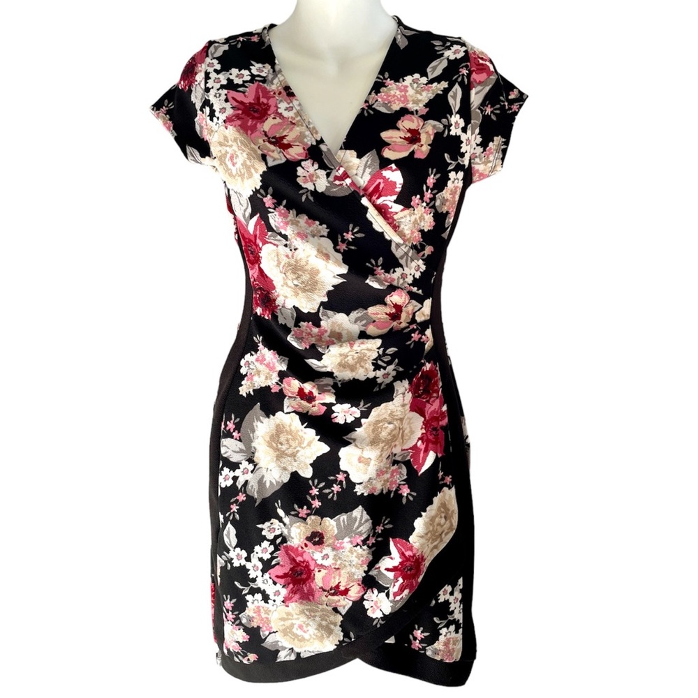 Almost Famous Wrap Bodycon Dress
